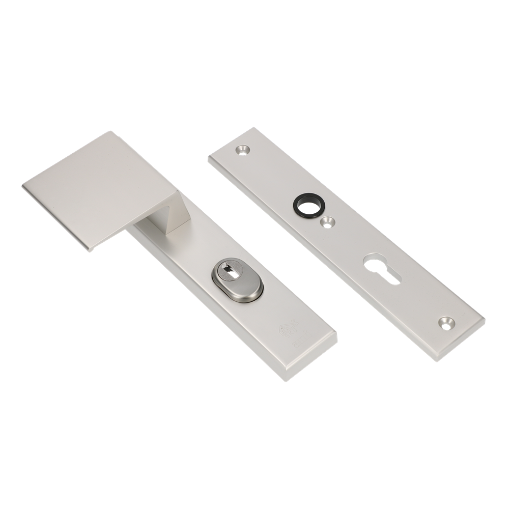AMI Veiligheidsbeslag 251/50/15 Kt55 Deurdikte 90/80 Li ,Zonder Deurkruk Profielcilinder 55 F1 Deurdikte 38/42 Mm - 891420
